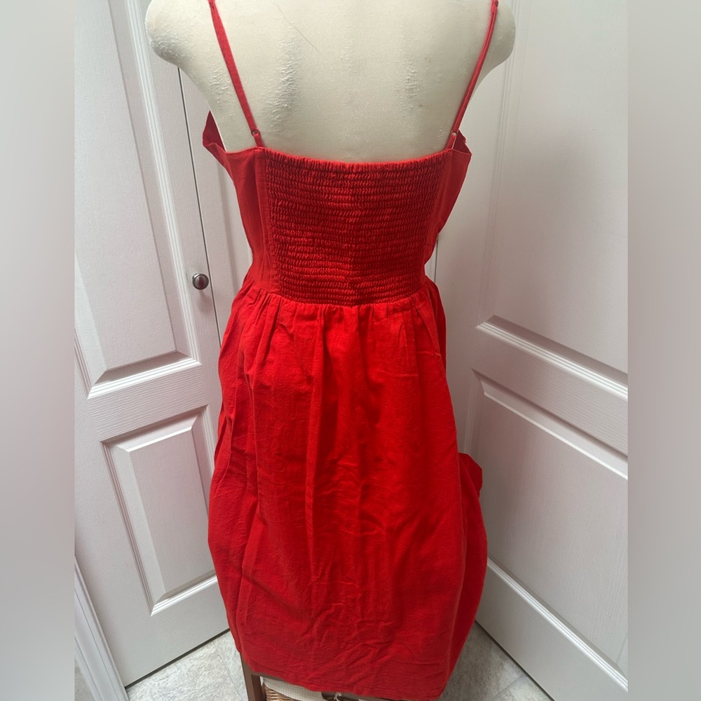 Elegant Red Women's Dress